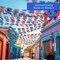 Mexican Party Banners – 5-Pack, 10 Plastic Flags per Banner, Fiesta Papel Picado Decorations